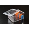 Емкость Шиффердекера для окраски микропрепаратов с горизонтальной установкой на 10 стекол 26х76 мм, с крышкой, ПС, упаковка 20 ш