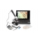 Микроскоп школьный 40х-1024х с видеоокуляром в кейсе