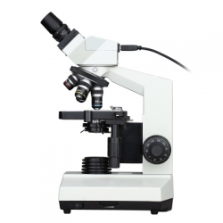 Цифровой бинокулярный микроскоп со встроенной камерой