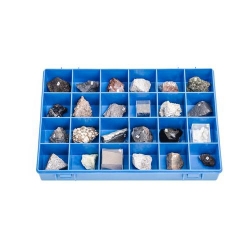 Коллекция из 24 вулканических камней и минералов