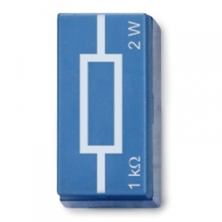 Резистор 1 кОм, 2 Вт, P2W19