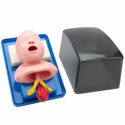 Учебная модель манекена для интубации новорожденных Интубация ротовой полости, носовой трахеи, моделирование, тренажер управлени